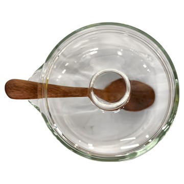 TAIWANGLASS 台灣玻璃 玻璃糖罐組 190ml 耐熱玻璃 台灣相思木  1組