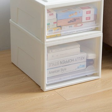 Femine 40面寬單層抽屜收納箱-高30CM-3入