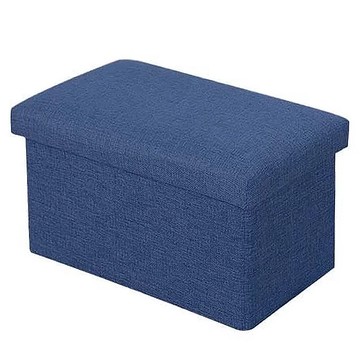 BangJiaShi 幫家適 長方形收納椅 40 x 25 x 25cm  1個  深藍色
