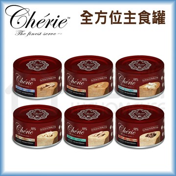 【Cherie法麗】全方位無膠主食罐80g｜貓主食罐 貓罐頭 貓罐 宅家寵物