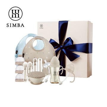 小獅王辛巴 食力滿滿 萌寶餐桌美學禮盒－限宅配【贈心意提袋】