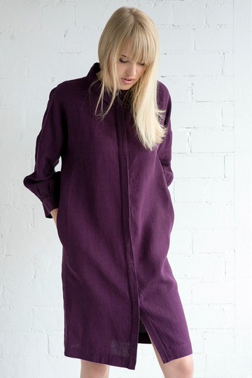 麻連衣裙 Motumo – 17S12 / 手工麻夏季連衣裙