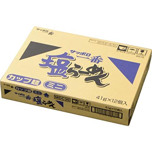 サッポロ一番 塩らーめん ミニどんぶり 41g×12個