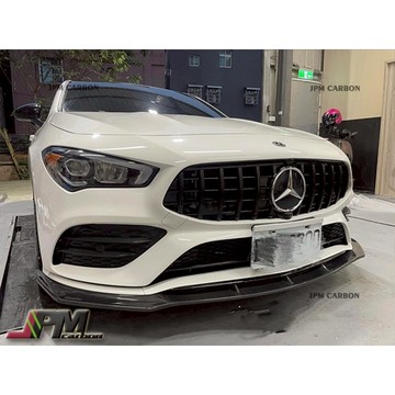 JPM CARBON Benz 賓士 W118 C118 X118 AMG 保桿專用 JP款 正碳纖維 前下巴 前擾流