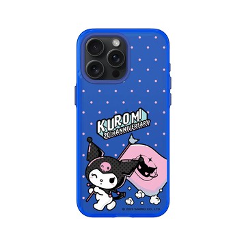 iPhone 15 Pro Max Clear 激光藍 - 三麗鷗-酷洛米20週年 - 酷玩系列-酷洛米