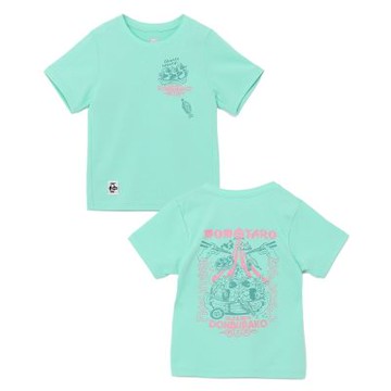 CHUMS Kids CD Donburako T-Shirt 中大童 短袖上衣 冰綠色 CH211449M055