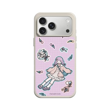 iPhone 17 Pro Max SolidX 貝殼灰 - 瑟拉斯蒂歐 - 幻月 - 可愛的阿月