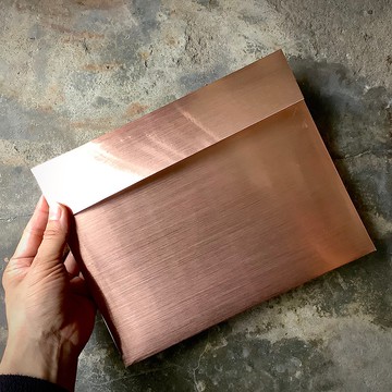 信封/厚磅作品袋/A5/古銅金