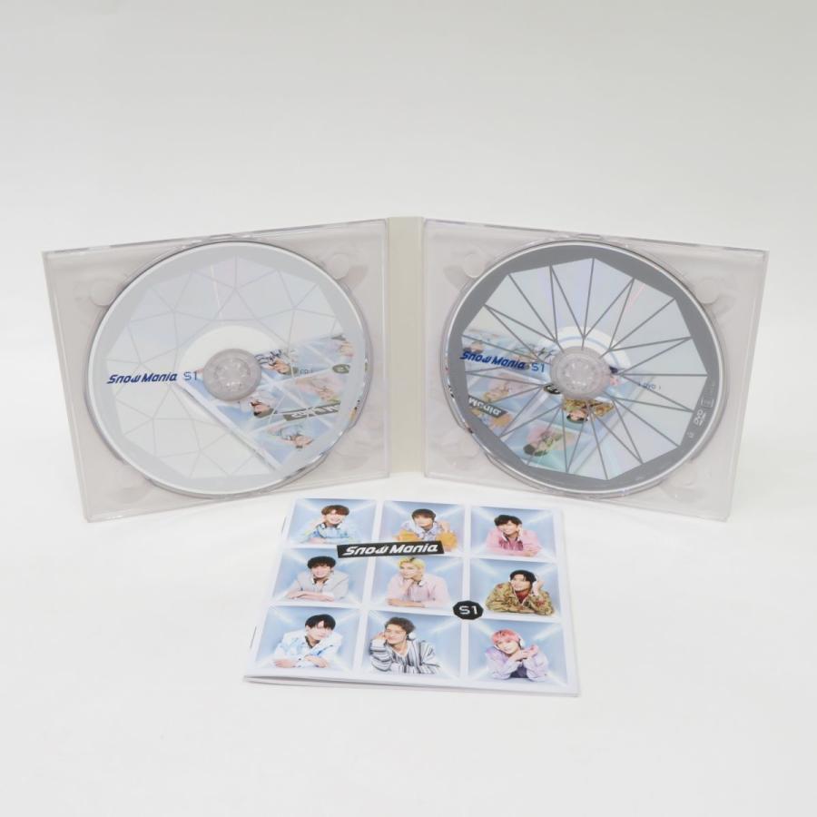 Snow Man Snow Mania S1 初回盤A (2CD Blu-ray) CATALOGUE 2020-2021付き   初回盤B (CD DVD) 認定証付き ※中古