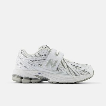 New Balance 1906 [PV1906CA] 中童 運動休閒鞋 復古鞋 寬楦 舒適 魔鬼氈 白灰