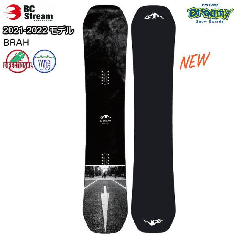 BCStream21-22 BC STREAM スノーボード BRAH 154 - スノーボード