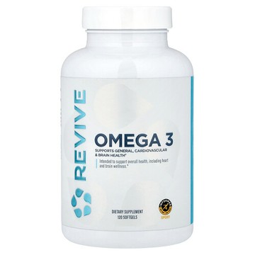 Revive, Omega-3，120 粒軟膠囊