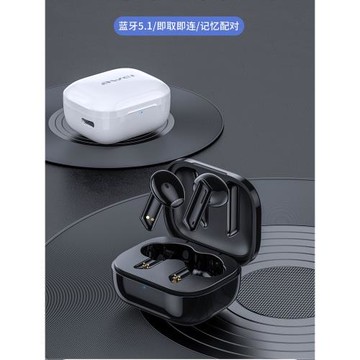 awei用維半入耳式藍牙耳機無線舒適單雙耳模式高清通話立體聲聽歌