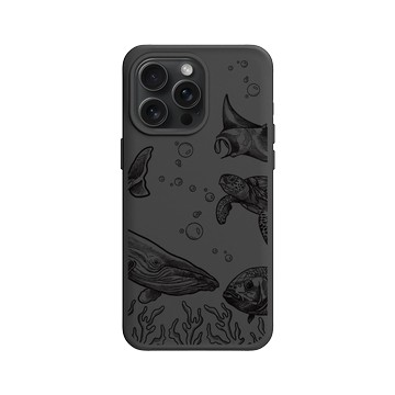 iPhone 15 Pro Max SolidX 黑 - MYMY REVERZ TATTOO - 海底世界