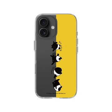 iPhone 16 Clear Case（相機按鈕） 透明 - 馬來貘 Laimo - 翻滾吧!來貘!