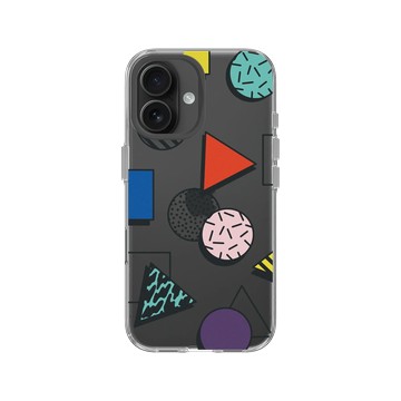 iPhone 16 Clear Case（相機按鈕） 透明 - Curious 80’s  好奇八O - 碰碰狀狀