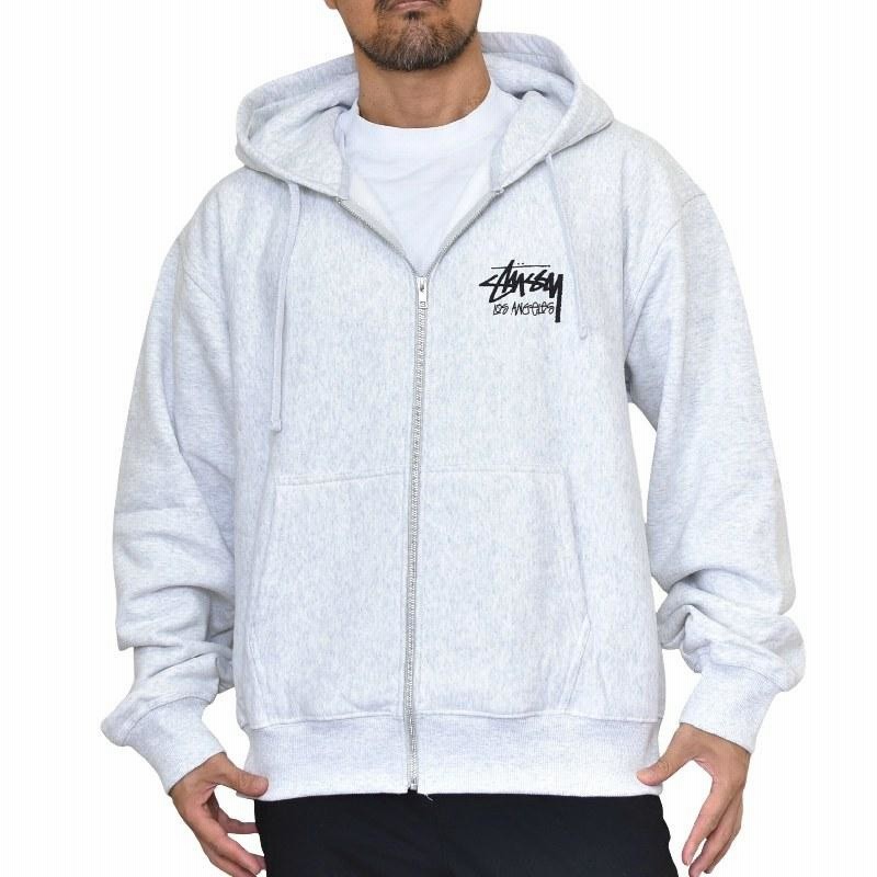 大きいサイズメンズ STUSSY ステューシー パーカー フルジップ