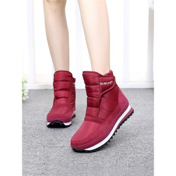 2025新款雪地靴女加厚加絨保暖東北媽媽鞋防滑防水棉鞋戶外保暖鞋