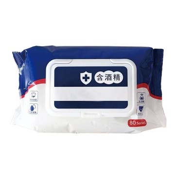 【蝦皮直營】75%酒精濕紙巾 80抽/10抽 酒精濕巾 酒精擦濕巾 酒精片 清潔濕紙巾