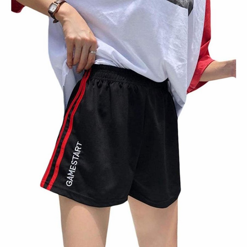 ショートパンツ レディース スポーツ 短パン サイドライン