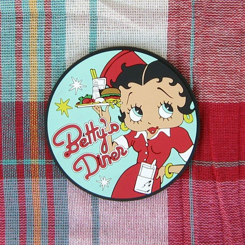 レターパックプラス対応 Betty Boop ベティブープ ラバー コースター ダイナー 丸い 可愛い ゴム アメリカキャラクター 生活雑貨 日用品 キッチン インテリア 通販 Lineポイント最大0 5 Get Lineショッピング