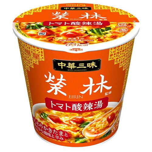 明星食品 中華三昧 榮林 トマト酸辣湯 カップ 18g ×6 メーカー直送