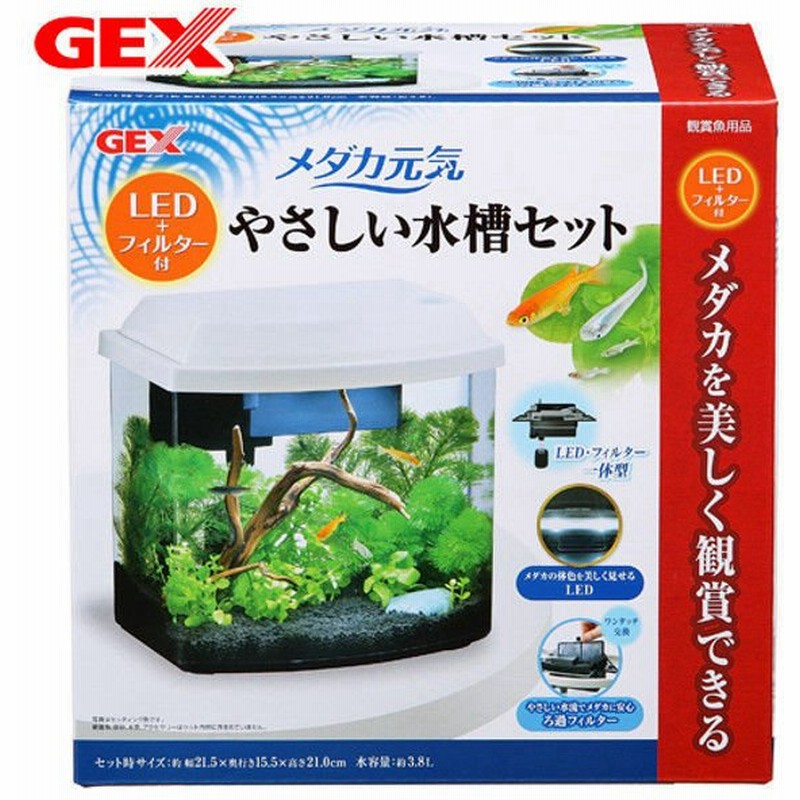 Gex Aquarium グラステリア300キューブ フレームレス水槽