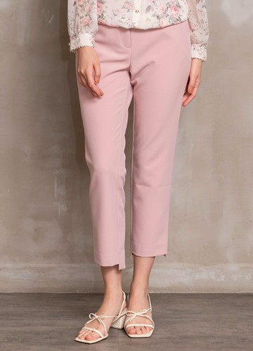 賦柔雅緻舒彈厚雪紡錐形褲