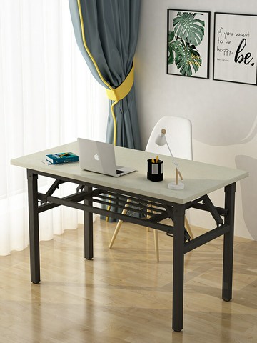 折疊桌子擺攤美甲桌電腦長條桌培訓桌課桌簡易餐桌家用長方形書桌