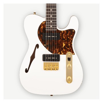 Fender Made in Japan Flagship Tokyo Editions Telecaster Thinline 日廠 P90 無搖座 極地白 Arctic White 玫瑰木指板 東京旗艦店限定款 電吉他