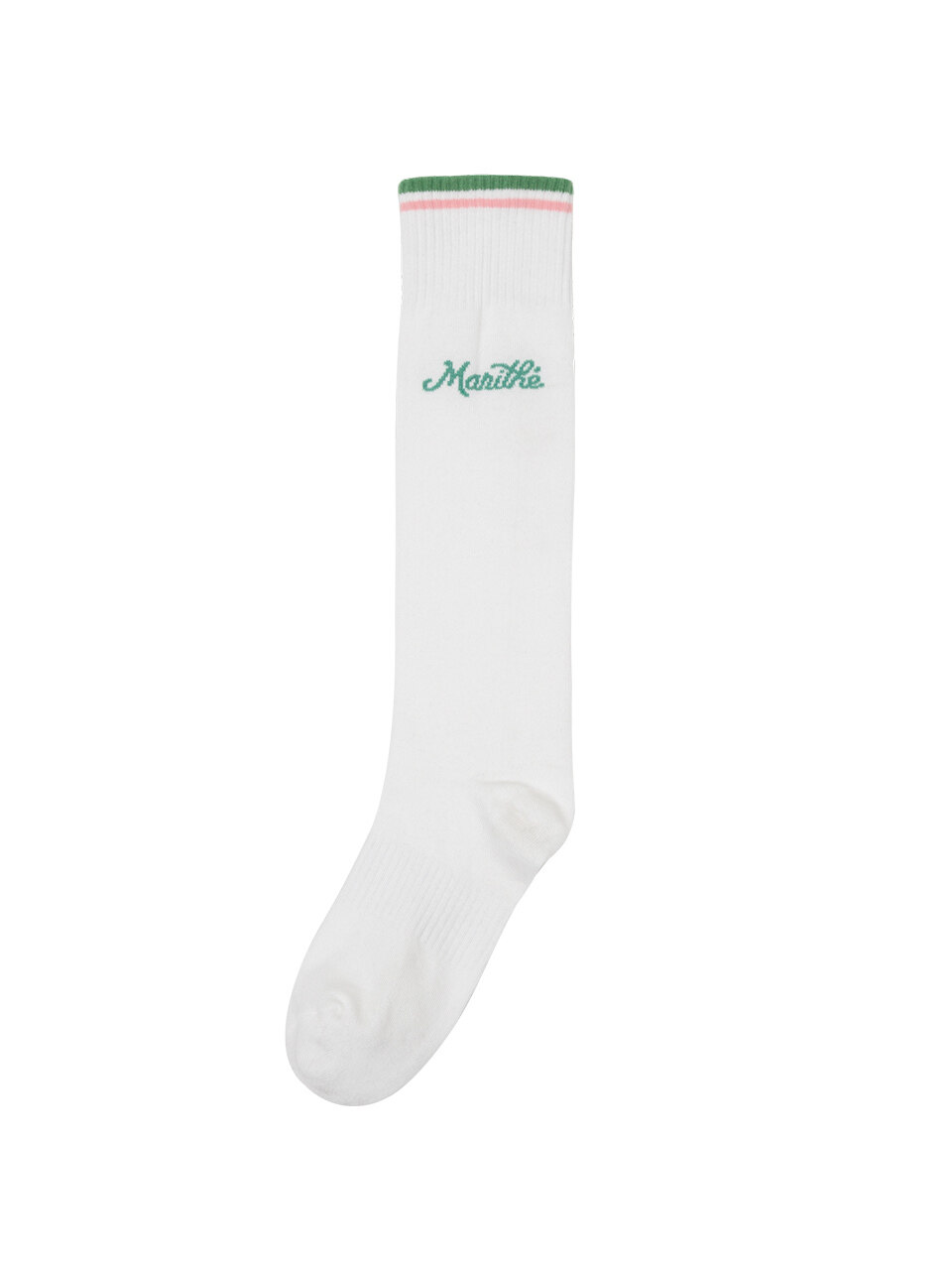 Mouvement Pin Point Knee Socks_White