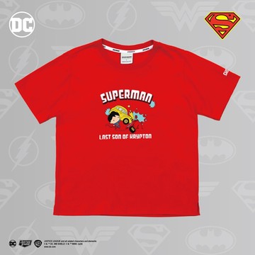 SKECHERS 男童 DC聯盟短袖衣 - SL423B350-01CC