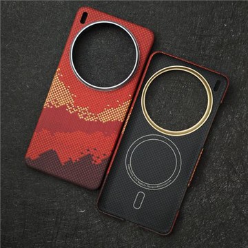 適用vivo x200u凱夫拉手機殼超薄X200Ultra凱夫拉手機殼芳綸磁吸