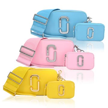 MARC JACOBS防刮雙層二合一斜背/相機包-多色選