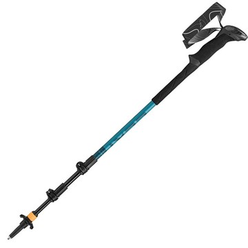 LEKI Makalu Lite AS 輕量長泡棉握把鋁合金快速扣避震登山杖 (100-135cm/單支販售).柺杖/ 65621801S