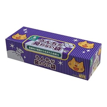 BOS odorless poop bags for cats, S size, 200 pieces (box type)