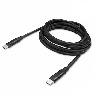 UNI STAR USB3.1 Gen2 C-C 4K影音 5A 100W PD 大功率快充 10Gbps  0.5m  黑色  1條