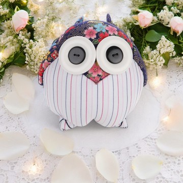 月桂娃娃-草鴞M號 棉布材質 純手工一體成型