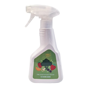 怕怕髒 papaz 乾淨蔬果清潔劑，成分天然，有效去除農藥殘留  400ml  1瓶