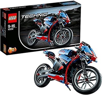 LEGO 樂高 拼插類玩具 Technic機械組系列 街頭摩托賽車 42036
