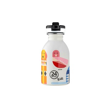 義大利 24Bottles 輕量吸嘴冷水瓶 250ml -  動物同樂會