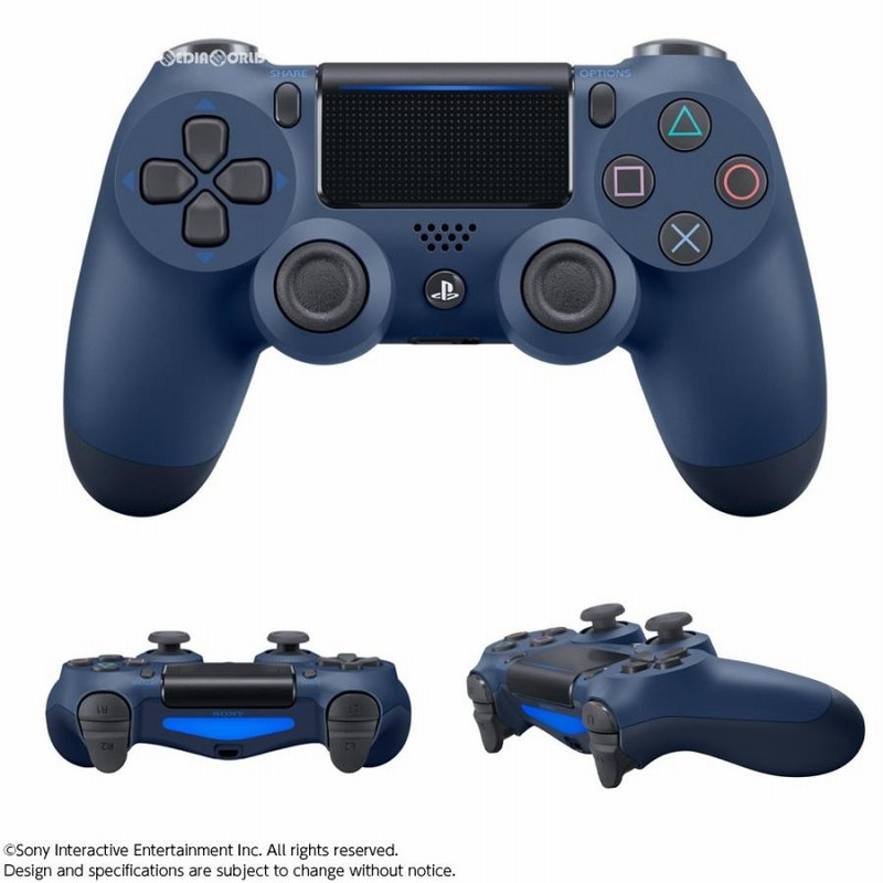 新品即納』{ACC}{PS4}ワイヤレスコントローラー デュアルショック4(DUALSHOCK4) ミッドナイト・ブルー  SIE(CUH-ZCT2J22)(20190607) | LINEブランドカタログ