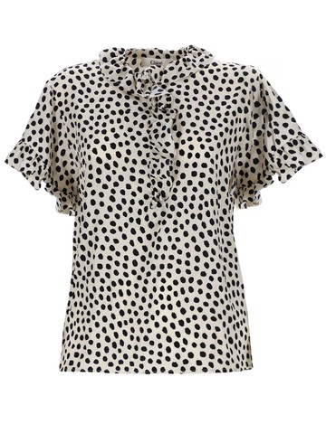 chloé top with ruffles