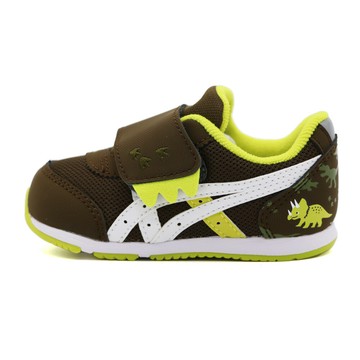 ASICS 亞瑟士 IDAHO BABY KT-ES D2 魔鬼氈 運動鞋 小童鞋 三角龍 褐黃 S1088 (1144A392-300)