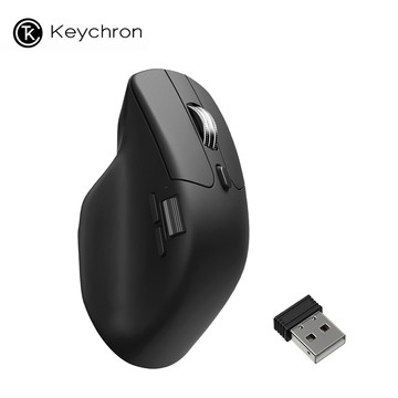 【KEYCHRON】M6 8K 無線滑鼠 Mac/Win 黑色
