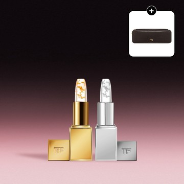 情侶唇膏 享收納盒【TOM FORD】太陽輕吻潤唇膏迷你雙入組  | 女生送禮 | 唇膏 | 潤唇膏| 彩妝推薦 | 女生送禮推薦 情侶唇膏
