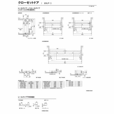 クローゼット折れ戸 ラシッサS LAC 0723・0823M 室内ドア LIXIL