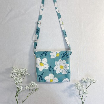 現貨手作夏日小白花系列肩背包斜背包