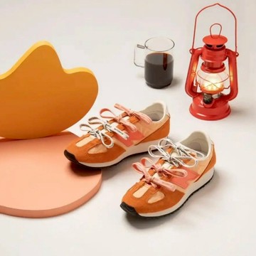 【NEW BALANCE】 隨機贈兩條鞋帶 NB 471 復古鞋 男女款 穿搭 橘色 休閒鞋 U471AN