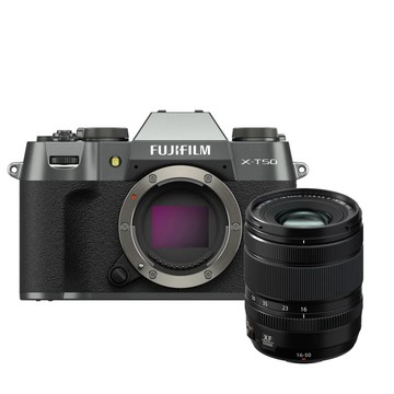 FUJIFILM X-T50單機身+XF16-50mm*(平行輸入)-銀色